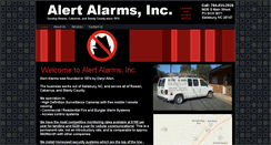 Desktop Screenshot of alertalarmsnc.com